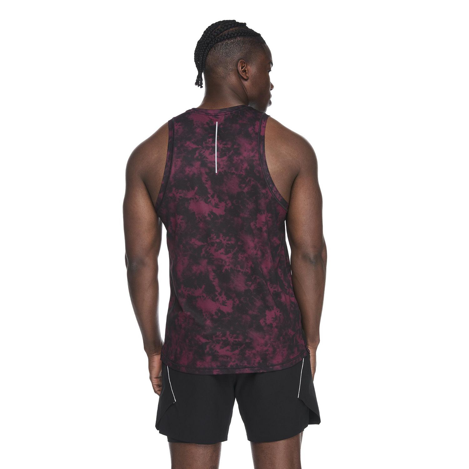 Débardeur de musculation en maille imprimée Athletic Works pour hommes