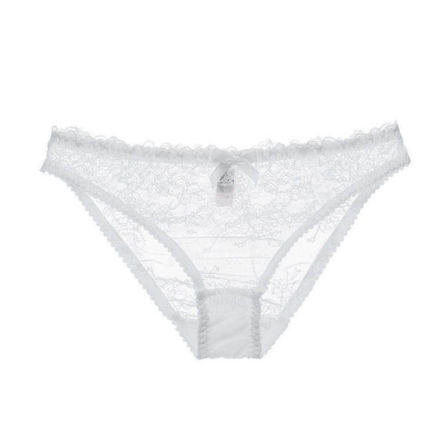 Sous-vêtements pour Femmes en Maille Transparente Lingerie Broderie Soutien-Gorge et String et Bas