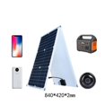 thumbnail image 3 of 50W Solar Charger Folding Bag Portable Photovoltaic Module Mobile Phone Solar Fast Charging Outdoor Power Supply Charging , Splash and Dust Resistance, 3 of 7