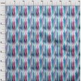 thumbnail image 3 of oneOone Georgette Viscose Blue Fabric Liquid Drip Abstract Sewing Craft Projects Fabric Prints By Yard 42 Inch Wide, 3 of 4