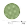 thumbnail image 4 of CEHVOM 6pc Cup Mat For Drinks, Silicone Drink Cup Mat, Cup Mat With Grooved Design, Non-slip Base, Cup Mat For Coffee Table Clearance, 4 of 4