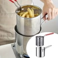 thumbnail image 4 of Stainless Steel Mini Deep Fryer For Home Use Compact Oil Saving Tableware And Efficient Cooking, 4 of 4