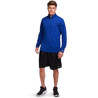 Russell Chandail à Glissière 1/4 Léger Dri Power pour Hommes
