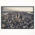 thumbnail image 4 of Design Art Architecture Et Couleurs De New York  Sur Toile Encadrée, 4 of 5