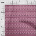 thumbnail image 2 of oneOone Silk Tabby Pink Fabric Geometric Sewing Material Print Fabric By The Yard 42 Inch Wide, 2 of 4