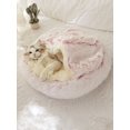 thumbnail image 1 of 1pc Long Plush Pet Bed, Warm And Comfortable Cat House, Suitable For Large/medium/small Cats, Four Seasons Available, 1 of 4