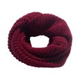 thumbnail image 1 of WEAIXIMIUNG Kids Winter Hats Womens Thick Knit Winter Two Loop Pullover Scarf, 1 of 2