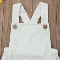 thumbnail image 4 of EYIIYE Baby Cotton Romper Sleeveless Sling Solid Color Jumpsuit, 4 of 6