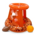 thumbnail image 2 of Aqua Leisure Dunk & Pass Inflatable Hoop and Football Toss Pool Toy, 2 of 8