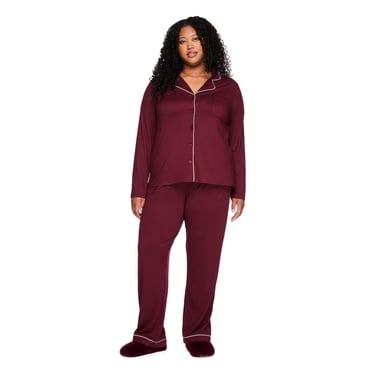 George Women's Plus Two Piece Pajama Set