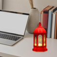 thumbnail image 4 of LED Wind Lights Ramadan Lantern Lamp Hanging Candle Lanterns outdoor Holiday for Event Decor red, 4 of 8