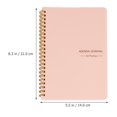 thumbnail image 2 of Bloc-notes à Spirale A5 Carnet Décoratif Horaire Bloc-Notes Agenda Bloc-Notes Portable Bloc-Notes pour Étudiants, 2 of 8