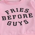 thumbnail image 4 of Baby Boys 2PCS Pants Sets Long Sleeve Round Neck Sweatshirt Tops Solid Color Pants Sets, 4 of 7
