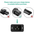 thumbnail image 4 of 5ft Power Cord, Replacement Monitor TV Computer Power Cable, 18 AWG 3 Prong AC Power, 4 of 9