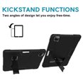 thumbnail image 4 of Mignova for iPad Pro 11 2020 Case,Hybrid Heavy Duty Three Layer Full-Body Shockproof Armor Defender Rugged Protective Case Cover with Stand for Apple iPad Pro 11 Inch Case 2020/2018(Black/Black), 4 of 7