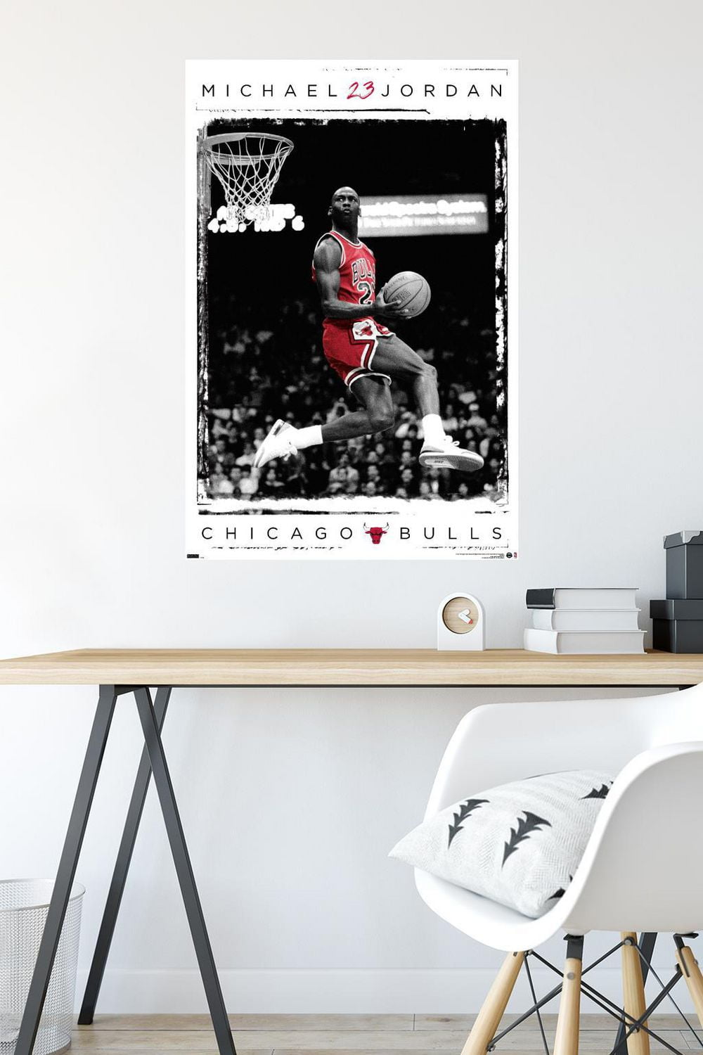 Michael Jordan - Dunk Wall Poster