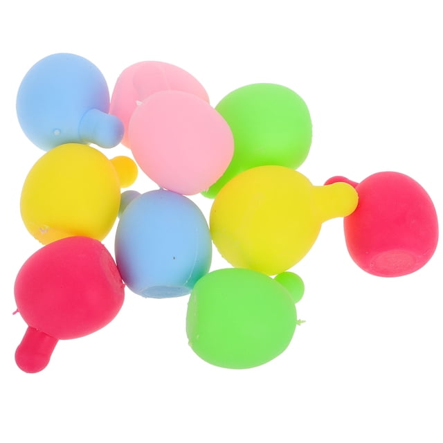 PAMINGONO 10Pcs Press Bubble Insert Squeeze Toy with Silicone Material for Family Fun