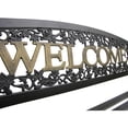 thumbnail image 2 of Leigh Country Outdoor Raised Metal Bench - Black and Gold, 2 of 4