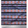 thumbnail image 1 of Soimoi Rayon Fabric Ikat Southwestern Fabric Prints by Yard 42 Inch Wide, 1 of 3