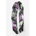 thumbnail image 2 of Bimba Womens Rectangular Printed Cotton Voile Scarf Neck Head Wrap-40 x 40 Inches, 2 of 7