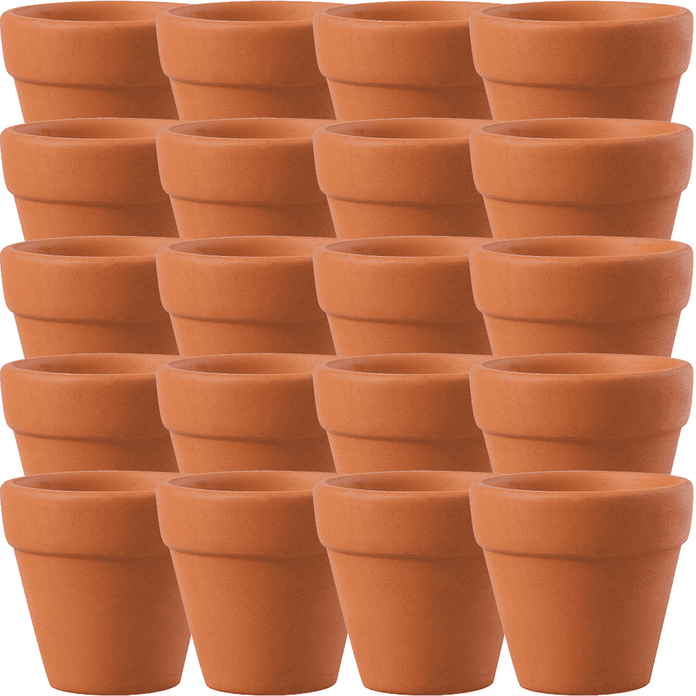 EASTIN 20 Pcs Petits Pots de Fleurs Cactus Pots de Pépinière Petits Pots Cactus