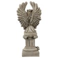thumbnail image 5 of Northlight Bougeoir Paisible Angel 17 Pouces sur Piédestal Statue Extérieure, 5 of 5