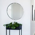 thumbnail image 4 of 25 Sets Heavy Duty Mirror Clips Mirror Holder Clips Clear Plastic Mirror Holders Mirror Mounting Clips For Wall Mounting Wardrobe Glass, 4 of 8