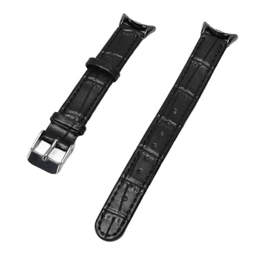 Bracelet en Cuir PU pour Mi Band 8, Bracelet de Montre en Cuir pour Hommes Femmes, Bracelet de Remplacement en Cuir Accessoires de Bracelet Intelligent