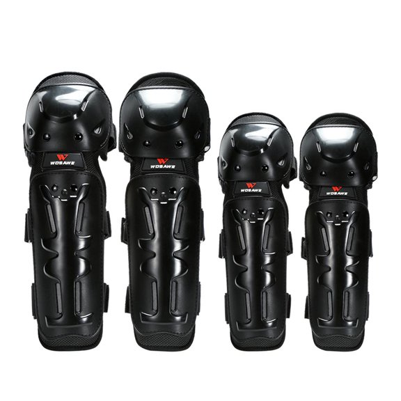 4Pcs Adults Motorcycle Elbow Knee Pads, Motocross Motorcycle Cycling Elbow Knee Pads Guard Protector Protective Gear For Men Women