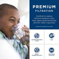 thumbnail image 4 of TAPDRA Refrigerator Water Filter For GE RPWFE GE Refrigerators Activated Carbon Plastic Premium Filtration 6Month Replacement No Chip, 4 of 9