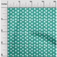 thumbnail image 2 of oneOone Silk Tabby Teal Green Fabric Poker Card Sewing Craft Projects Fabric Prints by Yard 42 Inch Wide, 2 of 4