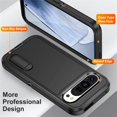 thumbnail image 3 of for Google Pixel 9 Pro XL Case, Google Pixel 9 Pro XL Phone Case with Built in Kickstand, Shockproof/Dustproof/Drop Proof Heavy Duty Military-Grade Rugged Protective Cover for Google Pixel 9 Pro XL, 3 of 8