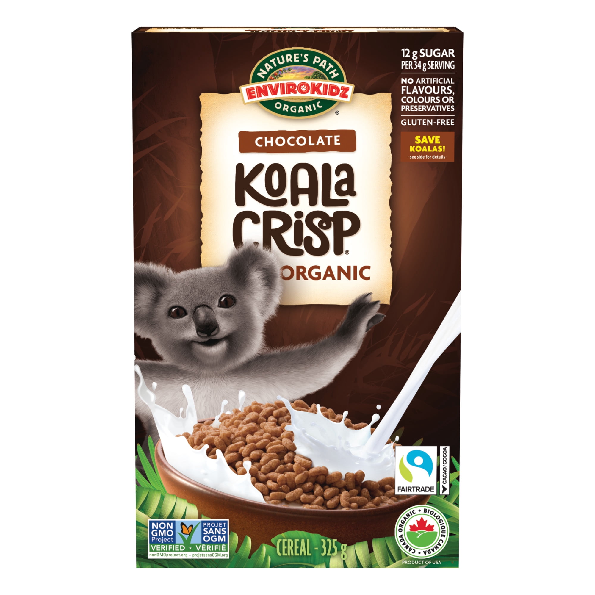 Nature's Path Envirokidz Gluten Free Koala Crisp Organic Cereal