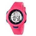 thumbnail image 2 of Children's Digital Watch Outdoor Waterproof Wrist Watch Calendar Pink Pink, 2 of 8