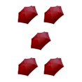 thumbnail image 3 of maskred Windproof And Rainproof Umbrella With Retractable Handle For Any Weather Condition Folding Sun Umbrellas Lifting wine red 5Set, 3 of 6