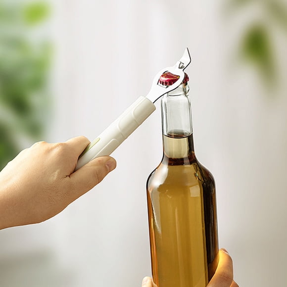 Ouvre-bouteille, Ouvre-Bouteille de Bière Multifonction et Tire-Boîte pour la Cuisine et les Voyages