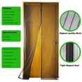thumbnail image 2 of Labymos Porte Moustiquaire Magnétique - Maille Robuste et Velcro Super Résistant et Aimant s'Adapte, 2 of 5
