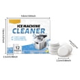 thumbnail image 3 of HCBY Ice Maker Cleaning Tablets 12-Pack - Descaling & Odor Eliminating Formula Removes Scale, Lime Deposits, Extends Appliance Life, 3 of 9