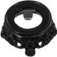 thumbnail image 4 of FRCOLOR Support de Boule de Cristal Style Antique Support de Boule de Cristal en Résine Boules de Cristal Base Creuse Support de Sphère en Cristal, 3.15"X3.15"X1.97 Pouces, 4 of 5