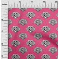 thumbnail image 1 of oneOone Tissu en Coton Flex Imprimé Visage d'Animal 1 Yard 40 Pouces de Large, 1 of 4
