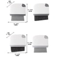 thumbnail image 2 of 2 In 1 Cleaning Brush Upgraded For Window Tracks Sliding Doors Sills Tile Lines Vents Handheld Grout Brush For Tight Spaces Cleaning Tool, 2 of 7