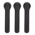 thumbnail image 1 of Miangastore Microphone de Simulation en ABS Noir 3 Pcs 7.1x1.6x1.6 Po, 1 of 9