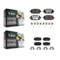 thumbnail image 1 of TEC Front Rear Ceramic Brake Pads Kit for Car 2016-2020 Mazda MX-5 Miata Without Brembo Brakes KTC-100783, 1 of 10