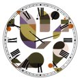 thumbnail image 1 of Designart Horloge Murale Surdimensionnée Mi-Siècle 'genou Plié', 1 of 5