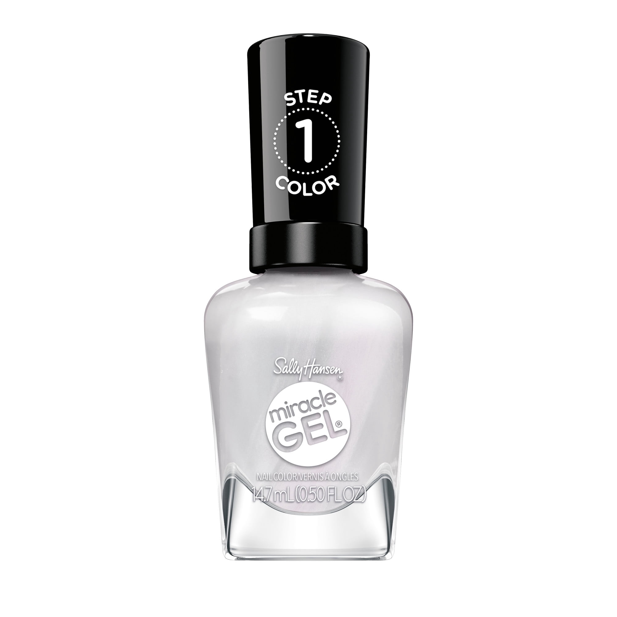 Sally Hansen Miracle Gel Supercharged Pinks, Boss Babe​​, Nail Polish, Color Grip Complex, Long-Lasting Wear, 14.7mL