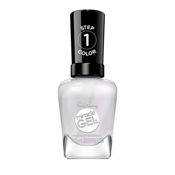Sally Hansen Miracle Gel Supercharged Pinks, Boss Babe, vernis à ongles, Complexe Color Grip, longue tenue, 14.7 ml