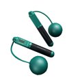 thumbnail image 3 of pitrice PVC Jump Rope Portable Replacement Digital Solid Color Indoor Outdoor Button Control Ergonomic Adjustable Jumping Ropes Dark Green Ball, 3 of 9