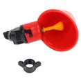 thumbnail image 4 of 20Pcs Automatic Poultry Dispenser Chicken Water Cups Chicken Dispenser Chicken Water Drinker Feeders Waterer Kit For Poultry Bird, 4 of 8