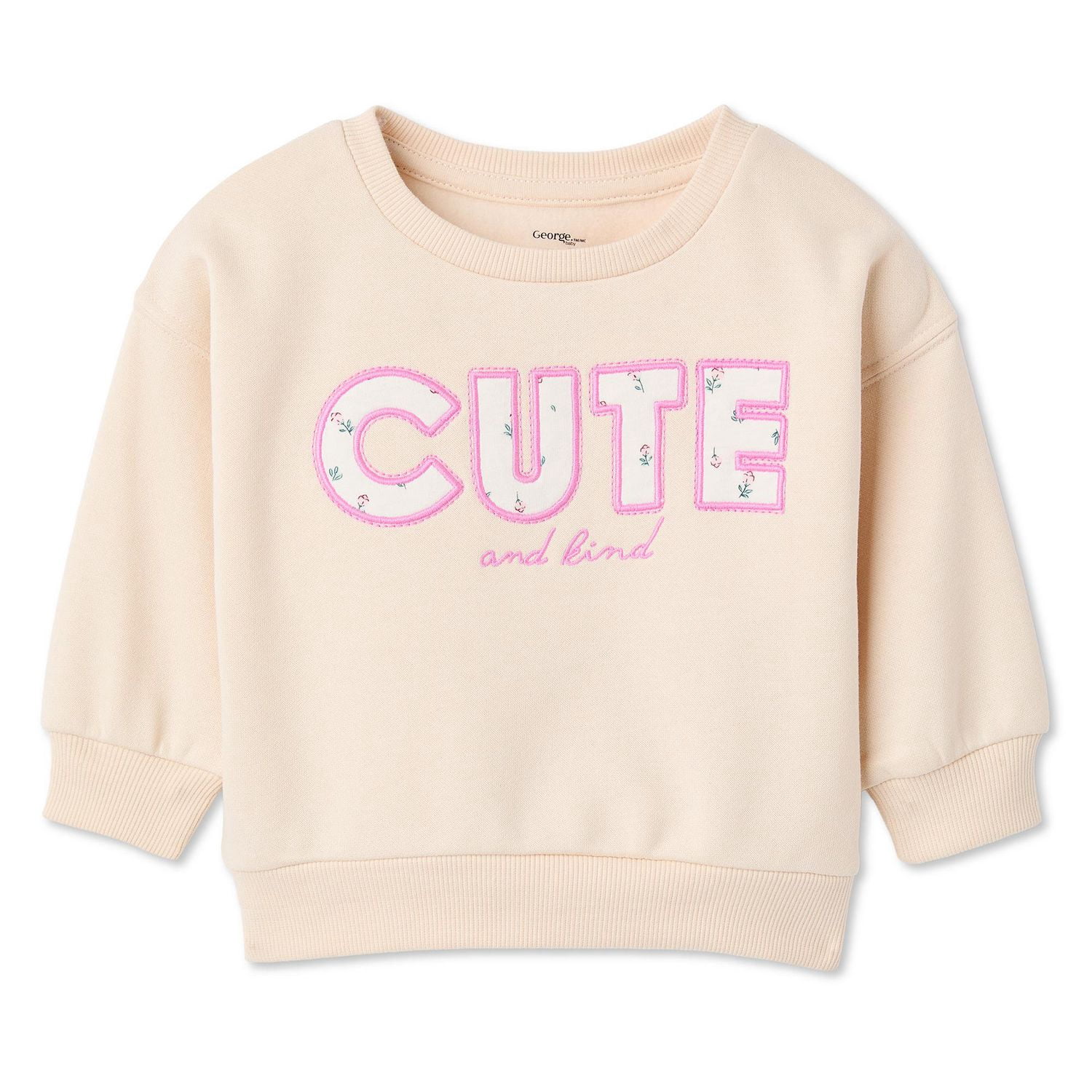 Coton ouaté en molleton George pour bébés filles