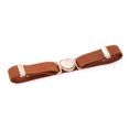 thumbnail image 3 of Children Stretch Belts Girls Multicolor Adjustable Elastic Waist Belts with Heart Shape Buckle for Uniform Dress Pants, 3 of 8
